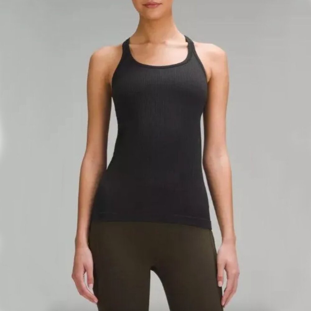 Lululemon Ebb To Street Tank II Black Size 8